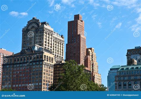 New York Stock Image Image Of Architecture Island Manhattan 63064155