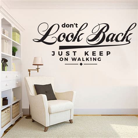 Quotes Wall Vinyl Decals Life Quotes Inspirational Walking Quotes ...