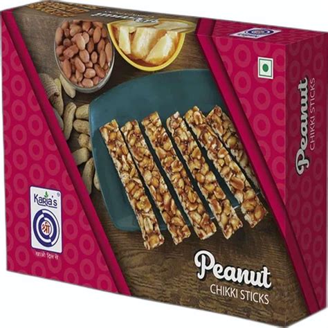 Shree Peanut Chikki Stick 4 Months Packaging Size 200g At Rs 110