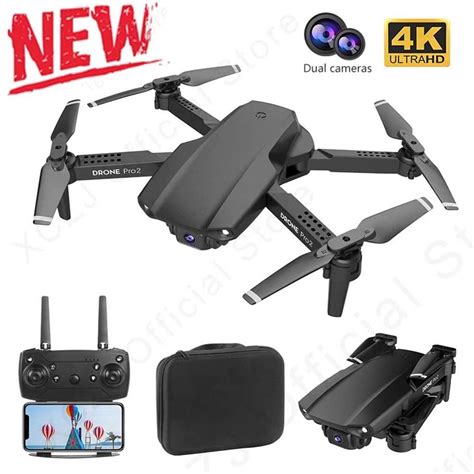 E99 PRO2 4K HD Dual Camera Wide Angle Shooting WiFi Fpv Foldable ...