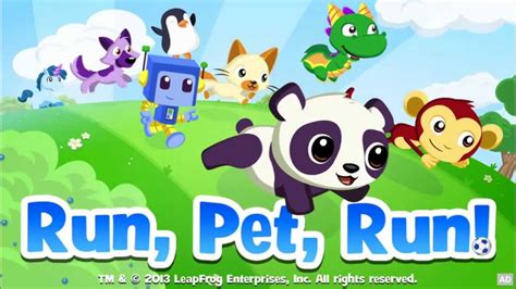 Leapfrog Game App Run Pet Run Youtube