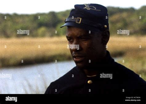 GLORY, Denzel Washington, 1990 Stock Photo - Alamy