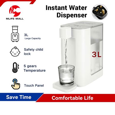 Instant Water Dispenser Hot Water Heater Dispenser Adjustment Temperature L Fast Heat Desktop