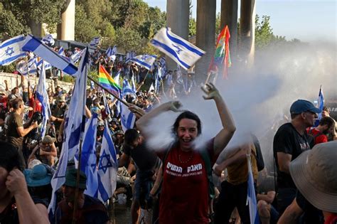 Al Menos 18 Detenidos Por Las Protestas Contra La Reforma Judicial Israelí La Jornada San Luis