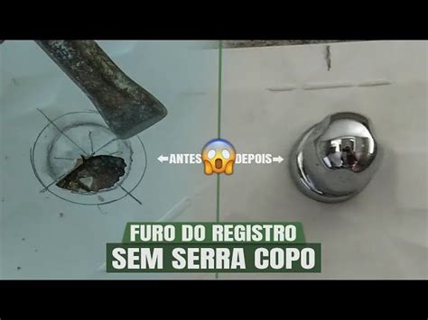 COMO MARCAR E FAZER O FURO DO REGISTRO NA CERÂMICA USANDO SERRA MÁRMORE