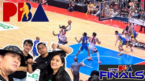 PBA FINALS Philippine Basketball Vlog Araneta Coliseum YouTube