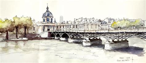 PARIS Le Pont des Arts | par CROQUISNEUR | Pont des arts, Le pont des arts, Header photo