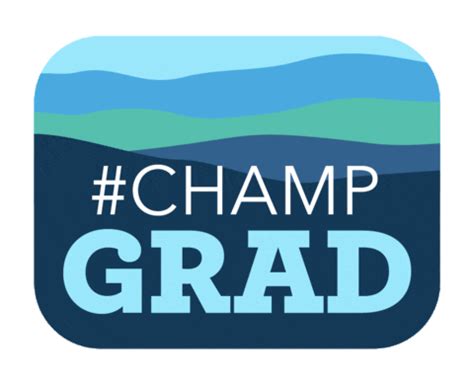 Graduation Graduate Sticker by Champlain College