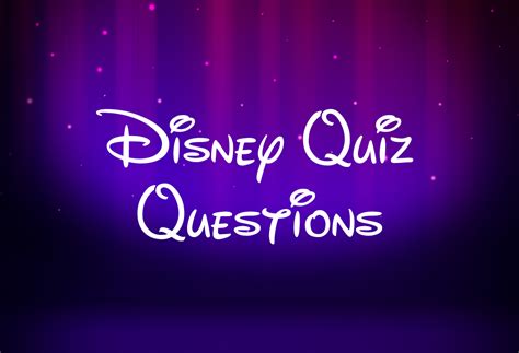 50 Disney Films Quiz Questions & Answers 2025