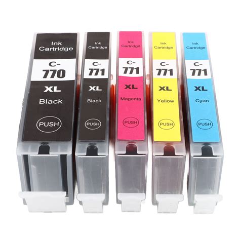 2Pack Ink Cartridge Set Black And Color Ink Cartridge Combo For PIXMA