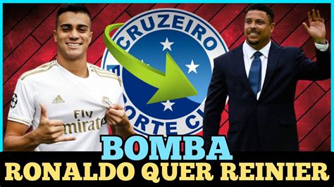 EXPLODIU NA WEB ACABA DE SAIR RONALDO QUER REINIER DO REAL MADRID