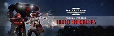 Truth Enforcers Premium Warbond The Helldivers Wiki