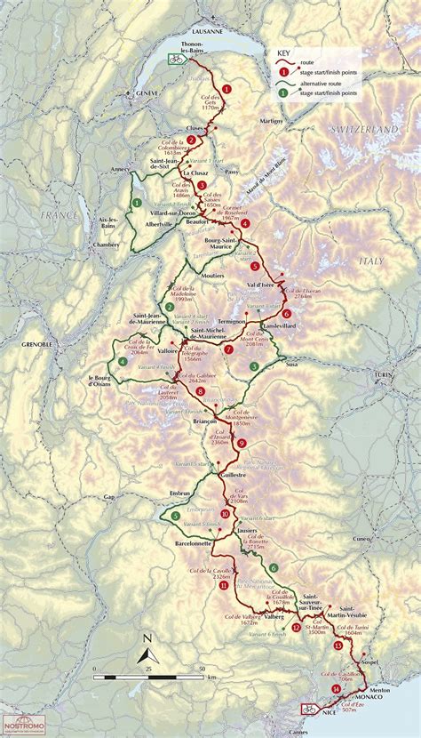 Route Des Grandes Alpes Guide De Cyclotourisme Cicerone Nostromoweb