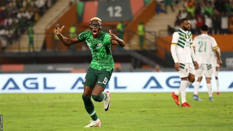 Afcon 2023 Fantastic Victor Osimhen Inspiring Nigeria Despite Only