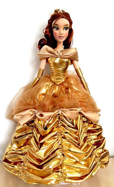 Ooak Belle Doll Gold Ball Gown