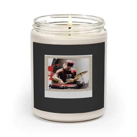 Chad Smith Drummer Red Hot Chili Pepppers Scented Candles Black Sold By BeALover SKU