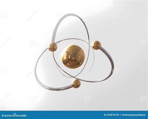 Science Atom Molecular DNA Model Structure Stock Illustration ...