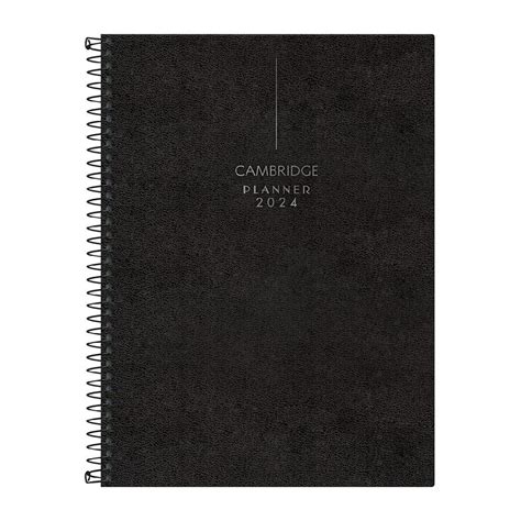 Planner Executivo Espiral Cambridge M9 2024 TILIBRA Esfera Papelaria