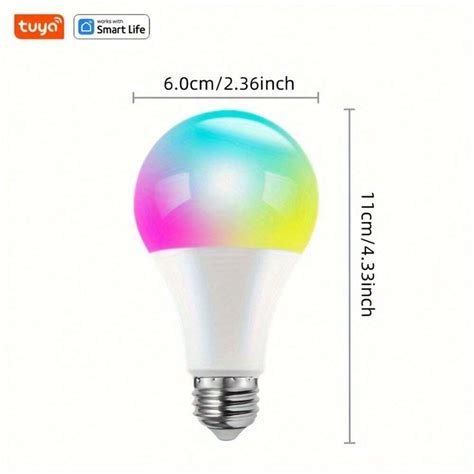 Lampadina Smart Tuya Lampadine LED Smart Lampadine A LED RGB Con