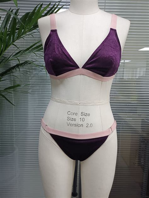 Wholesale Price Women Custom Velvet Fabric Sexy Bikini Women Micro Bikini Swimwear Swimwear