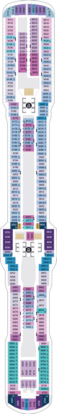 Spectrum of the Seas Deck plan & cabin plan