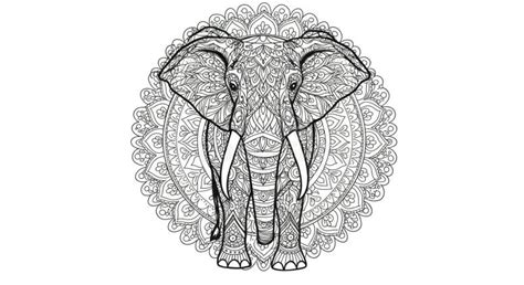 Coloring Sheet with Dream and Mandalas Stock Illustration ...