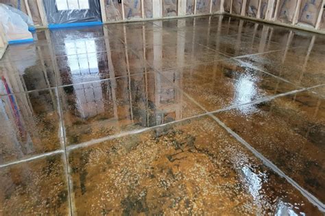 How To Acid Stain Concrete Floors Create Easy Care Floors With Style