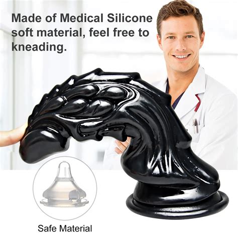 Dildo L Size Norme Godemich Monstre R Aliste Dragon Avec Ventouse Pour Femme Jouet Sexuel