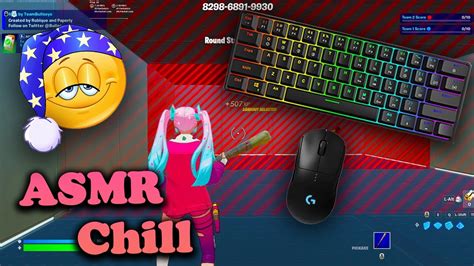 Gk Asmr Chillpiece Control V Satisfying Keyboard Fortnite Youtube