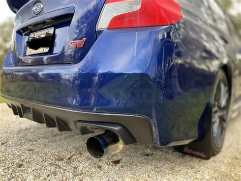 Invidia N1 Racing Series Cat Back Exhaust Titanium Tip Subaru Wrx