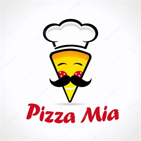 Pizza mia logo — Stock Vector © Koltukov_Alek #85233224