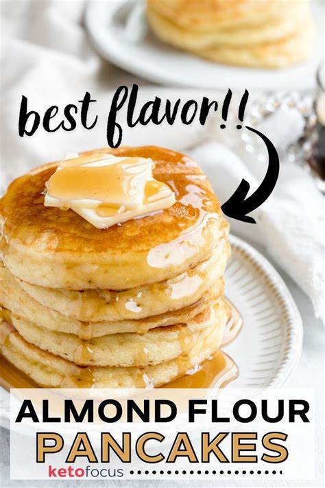 Thick And Fluffy Almond Flour Pancakes Recipe