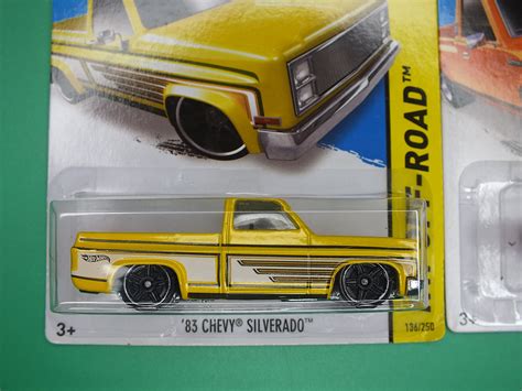 HOT WHEELS Off Road Datsun 620 83 Chevy Silverado Lot Of 2 Etsy
