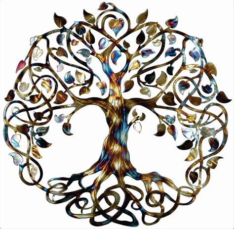 Tree Of Life Infinity Tree Wall Decor By HumdingerDesignsEtsy Tree Of