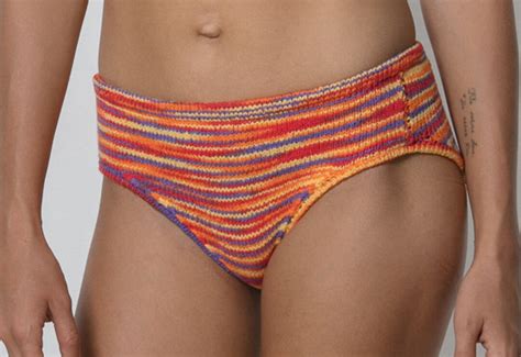 Bikini Bottom Knitting Pattern Women S Knit PDF Pattern Knitted Bikini Pattern Sizes XS To XL