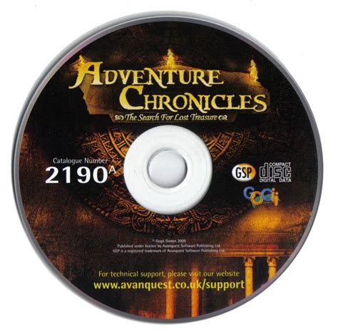 Adventure Chronicles The Search For Lost Treasure Cover Or Packaging