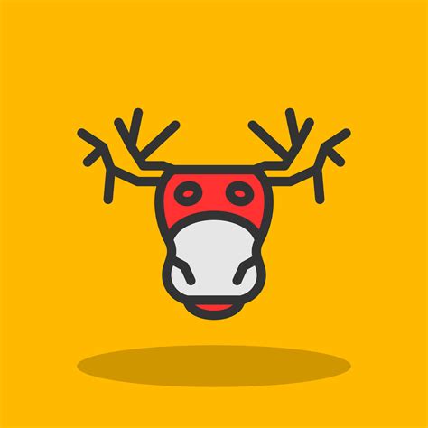 Moose Vector Icon Design 20017654 Vector Art At Vecteezy