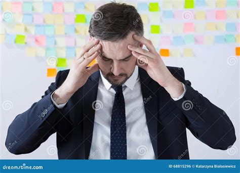 Leader Has To Be Focused Stock Photo Image Of Corporation 68815296