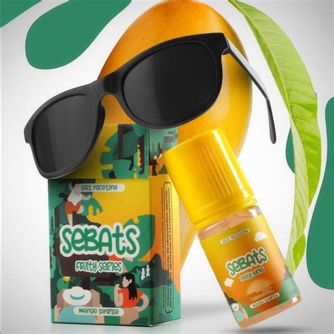 Jual Sebats Fruity Series Salt Nic 30ML 30MG Cukai 2022 Liquid Pod