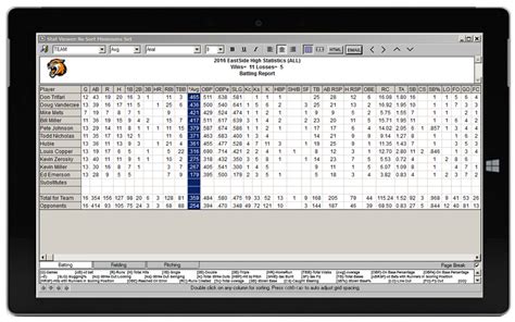 Baseball & Softball Statistics Live Scoring Software App - TurboStats ...