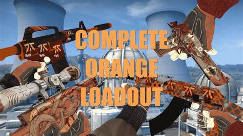 Complete Orange Csgocs2 Loadout 2023 W Knife Gloves And Stickers