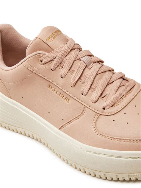 Skechers Sneakersy NUDE Beżowy Modivo pl