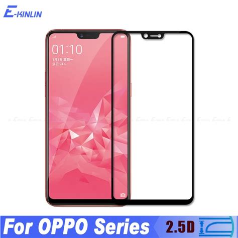 25d Full Cover Tempered Glass For Oppo A30 A37 A57 A59s A59 A71 A71k A73 A75 A77 A79 A83 A1 A3