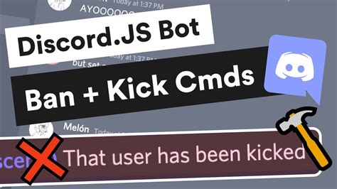 How To Create Ban And Kick Commands Using Discord JS