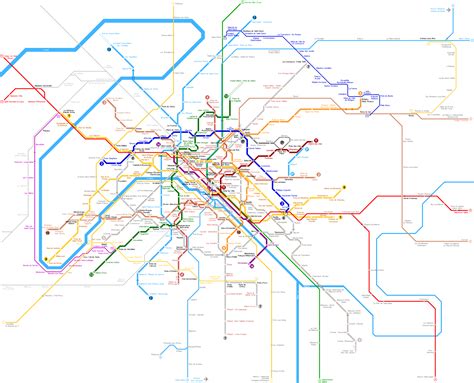 Paris Map - France