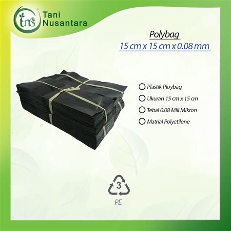 Jual Plastik Polibag Sayuran Ukuran Cm X Cm Kolibet Pot Kantong