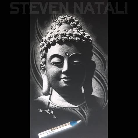 Buddha Drawing Pencil