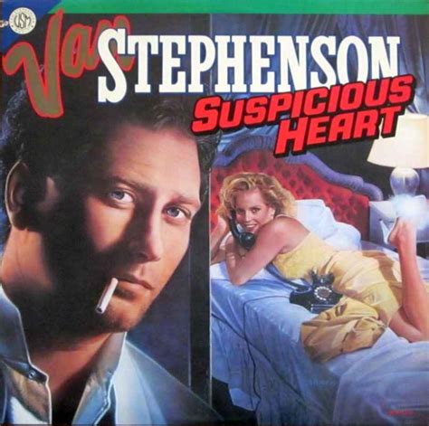 Van Stephenson Suspicious Heart Mca Vinyl Lp Usa