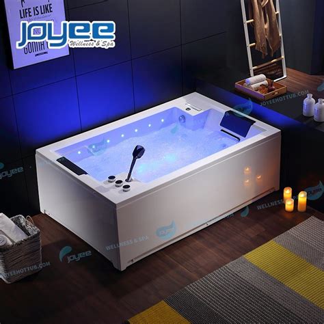 Joyee Cheap Price Acrylic Freestanding Soaking Indoor SPA Hot Tub 2