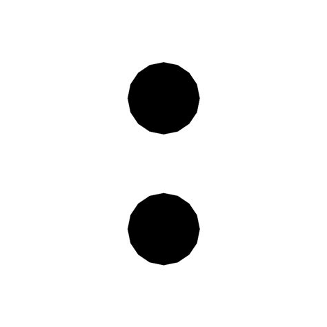 Dots Two Vertical Vector SVG Icon - SVG Repo